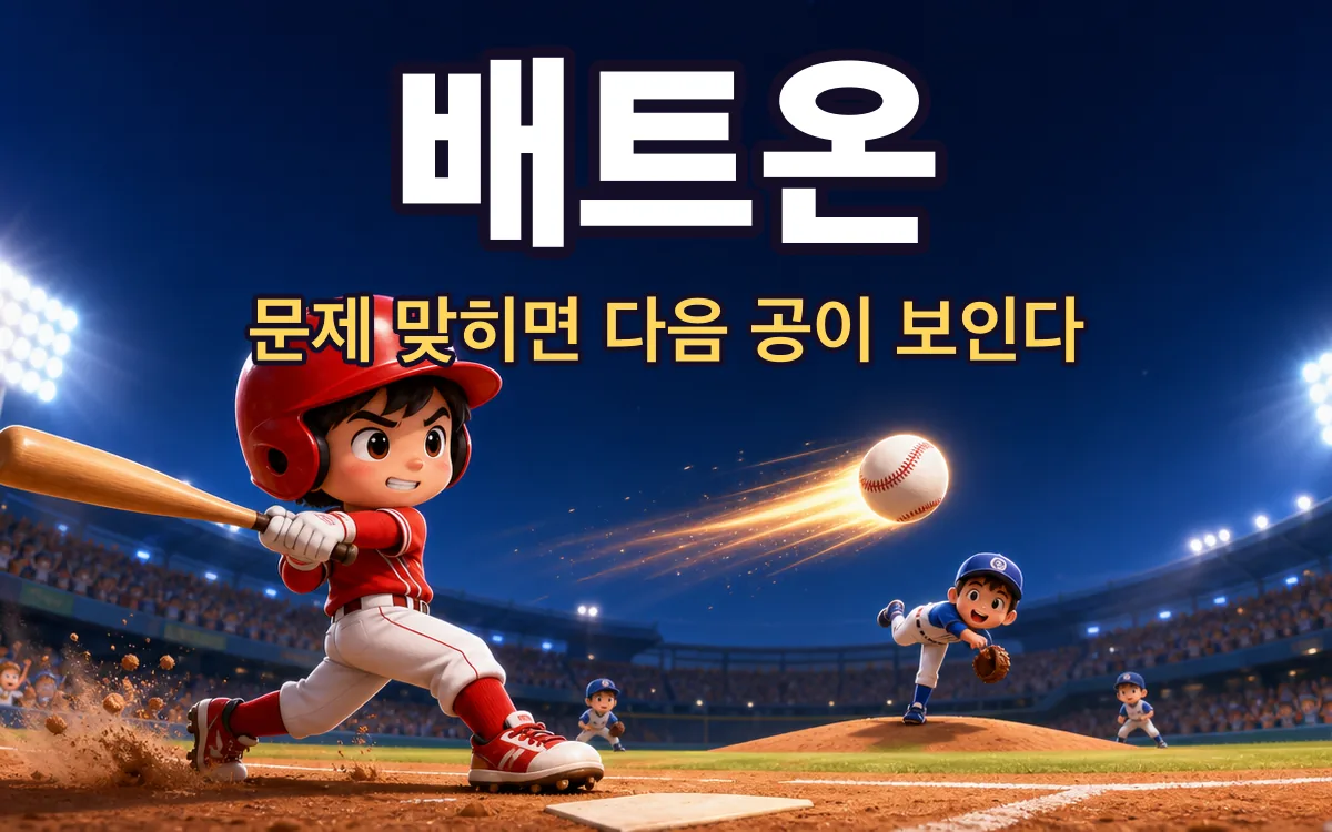 배트온 BatOn 화면