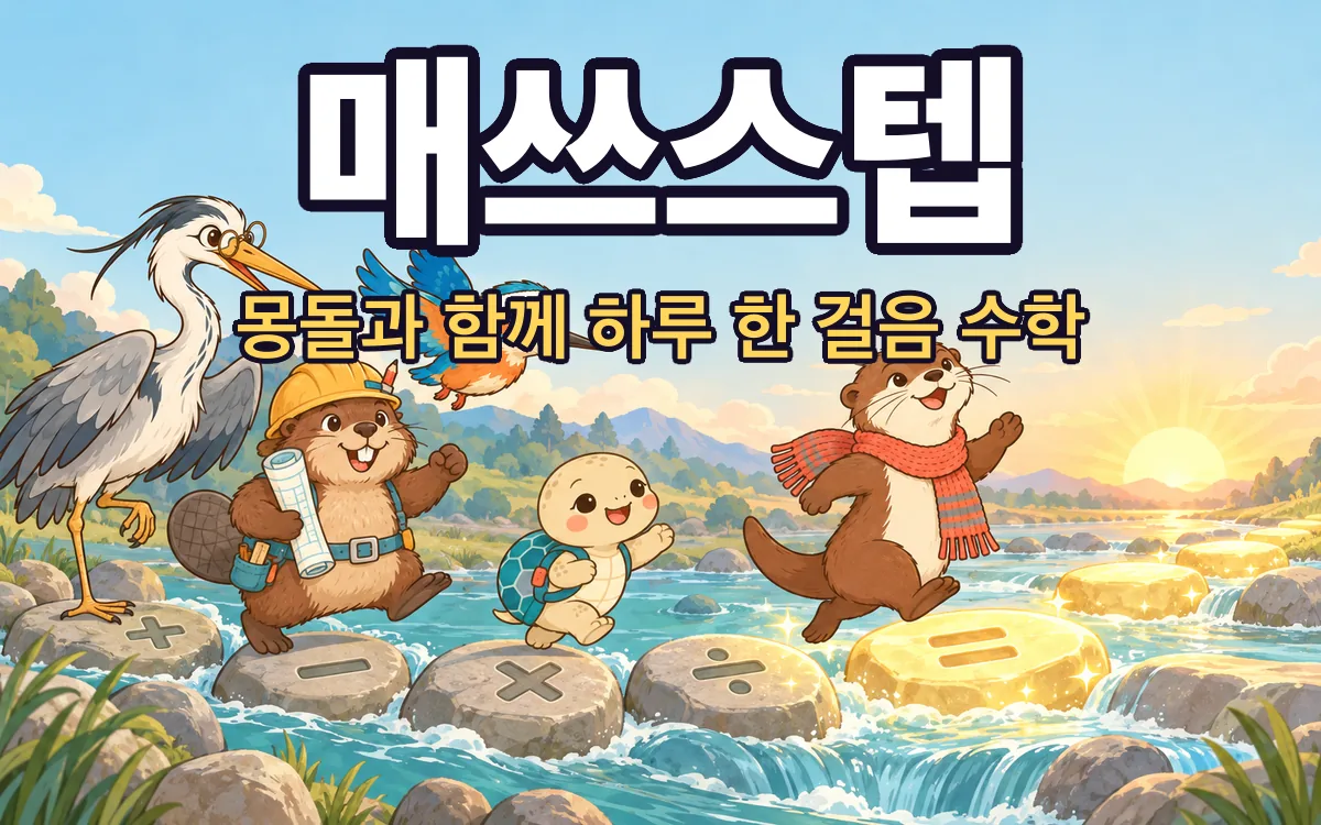 매쓰스텝 화면