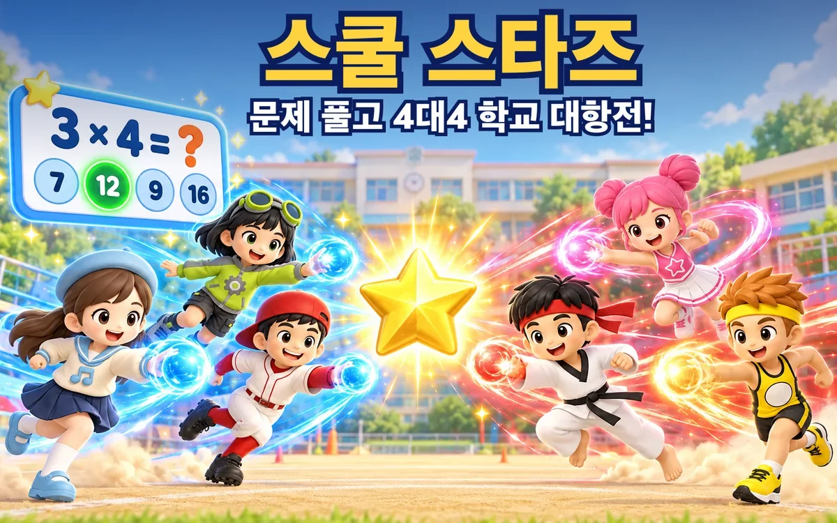 스쿨 스타즈 화면